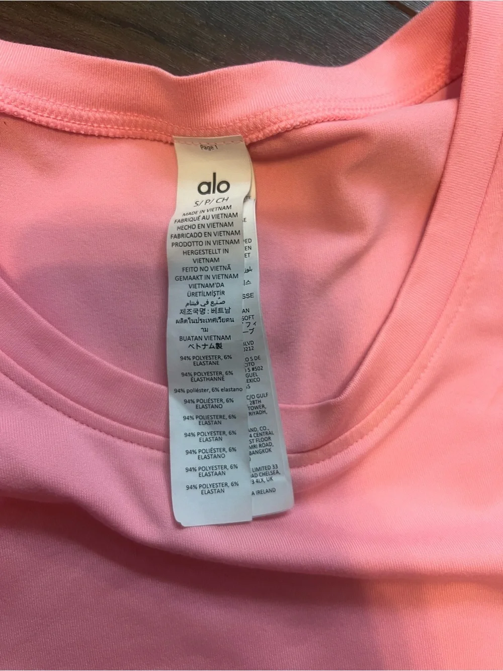 ALO Yoga Match Point skirt and top set NEON BUBBLEGUM HARD TO FIND SMALL - Picture 4 of 9